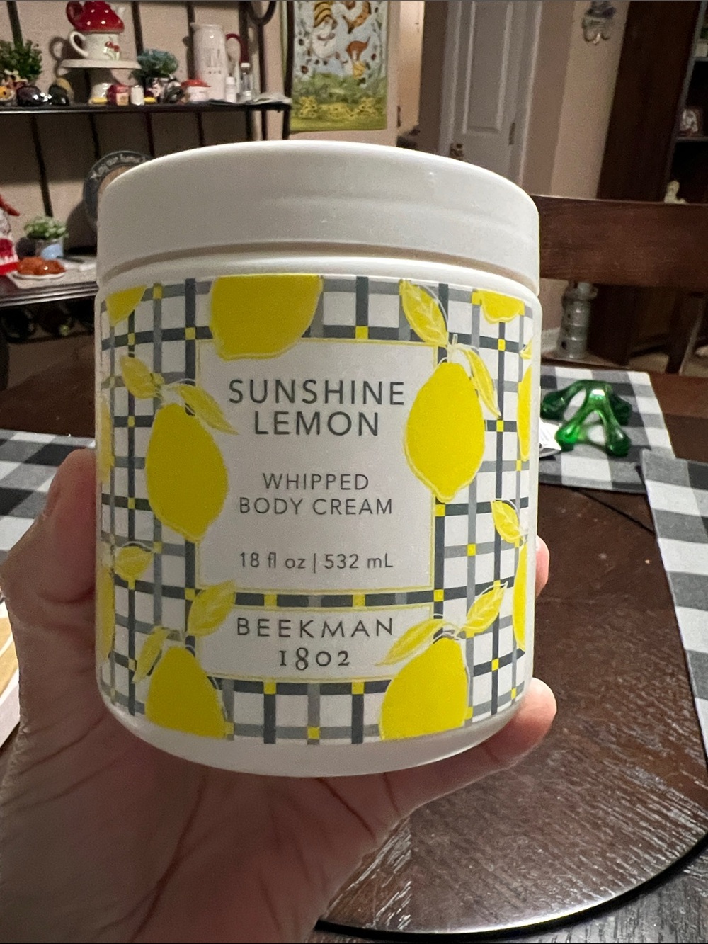 New Beekman 1802 Sunshine Lemon Whipped Body Cream - Yellow & White